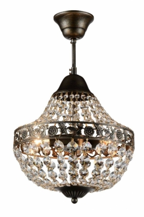 Подвесная люстра ST Luce Anticato SL669.403.03 в классическом стиле, цвет прозрачный