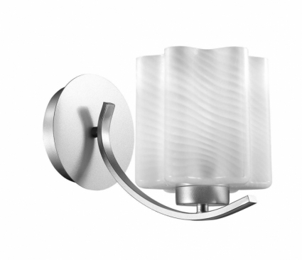 Бра ST Luce Onde SL117.501.01 в стиле Хай-тек, цвет белый, мощность 60 Вт