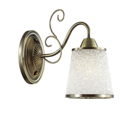 Бра Lumion Bruni 3226/1W в стиле арт-деко, цвет белый, мощность 40 Вт