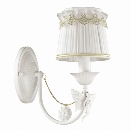 Бра Lumion Ponso 3408/1W в стиле прованс, цвет белый