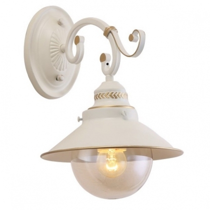 Бра Arte Lamp 7 A4577AP-1WG в стиле кантри, цвет белый, мощность 60 Вт