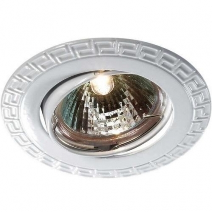 Встраиваемый светильник Novotech Coil 369620 в стиле прованс, цвет белый