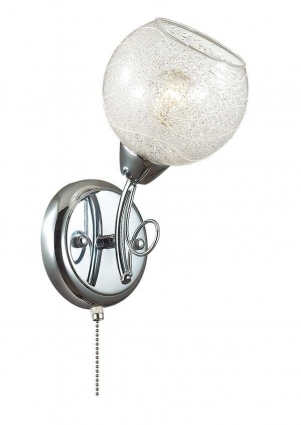 Бра Lumion Nevette 3063/1W в современном стиле, цвет хром, мощность 60 Вт