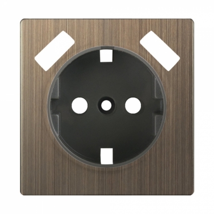 Werkel Накладка для USB розетки бронзовая WL12-USB-CP 4690389100505 в современном стиле, цвет бронза
