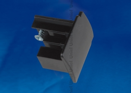 Заглушка торцевая для шинопровода Uniel UFB-C41 Black цвет черный