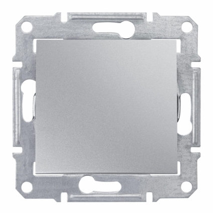 Переключатель одноклавишный Schneider Electric Sedna 10A 250V SDN0400160 в современном стиле, цвет серебро