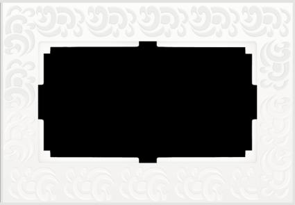 Werkel Рамка Flock для двойной розетки белый WL05-Frame-01-DBL-white 4690389073182 в стиле прованс, цвет белый