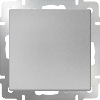 Werkel Декоративная заглушка серебряная WL06-70-11 4690389097454 цвет серебро