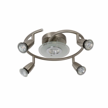Светодиодный спот Lucide Bingo-Led 13957/24/12 в современном стиле, цвет хром