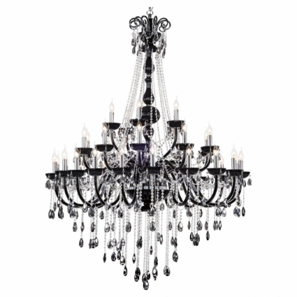 Подвесная люстра Spot Light Queen 9140354 в классическом стиле, цвет черный