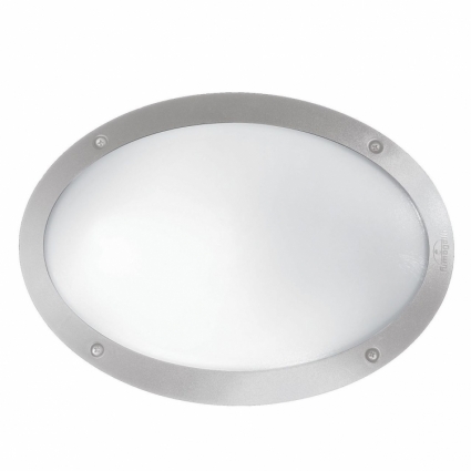 Уличный настенный светильник Ideal Lux Maddi-1 AP1 Bianco в современном стиле, цвет белый