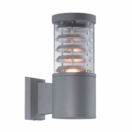 Уличный настенный светильник Ideal Lux Tronco AP1 Grigio в стиле модерн, цвет серебро