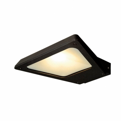 Уличный настенный светодиодный светильник SLV Trapecco Wall Down 231745 в стиле Хай-тек, цвет белый