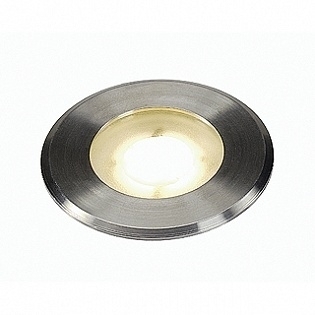Ландшафтный светильник SLV Dasar Flat Led 228412 в современном стиле, цвет матовый никель