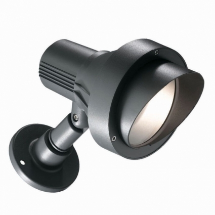 Уличный настенный светильник Ideal Lux Terra AP1 Big Antracite в стиле Хай-тек, цвет серый