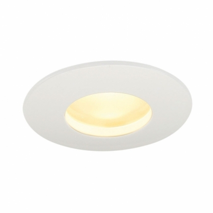Уличный светодиодный светильник SLV Out 65 Round Led Set 114461 в современном стиле, цвет белый