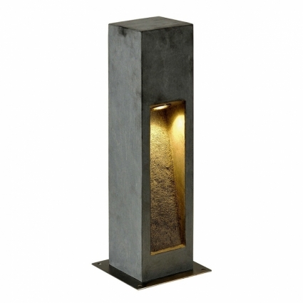 Уличный светодиодный светильник SLV Arrock Stone 50 231370 в стиле Хай-тек, цвет серый