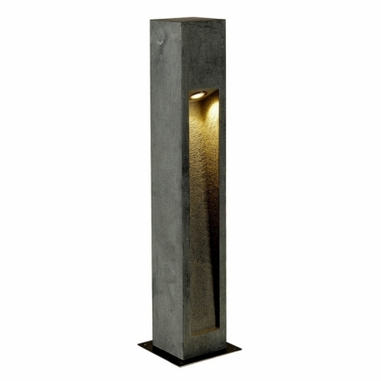 Уличный светодиодный светильник SLV Arrock Stone 70 231371 в стиле Хай-тек, цвет серый