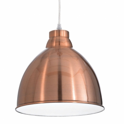 Подвесной светильник Ideal Lux Navy SP1 Rame в стиле лофт, цвет медь