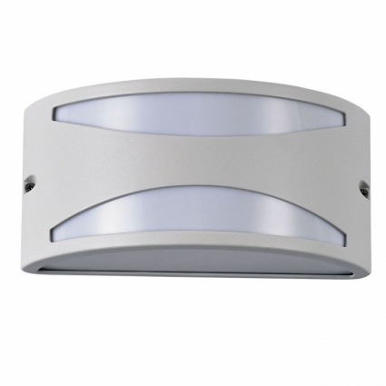 Уличный настенный светильник Ideal Lux Rex-3 AP1 Bianco в современном стиле, цвет белый