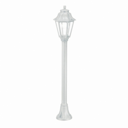 Уличный светильник Ideal Lux Anna PT1 Small Bianco в классическом стиле, цвет белый
