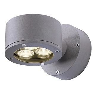 Уличный настенный светильник SLV Sitra 230355 в стиле Хай-тек, цвет серый