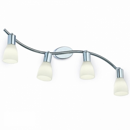 Спот Ideal Lux Snake PL4 в современном стиле, цвет белый, мощность 160 Вт