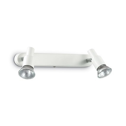 Спот Ideal Lux Slem AP2 Bianco в современном стиле, цвет белый, мощность 100 Вт