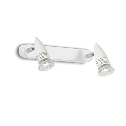 Спот Ideal Lux Alfa AP2 Bianco в морском стиле, цвет белый, мощность 100 Вт
