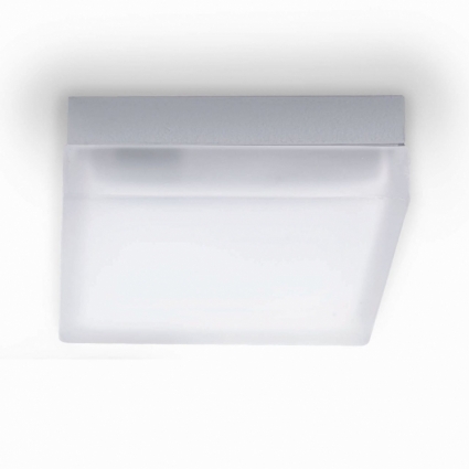 Потолочный светодиодный светильник Ideal Lux Iris Led PL1 D19 в современном стиле, цвет белый