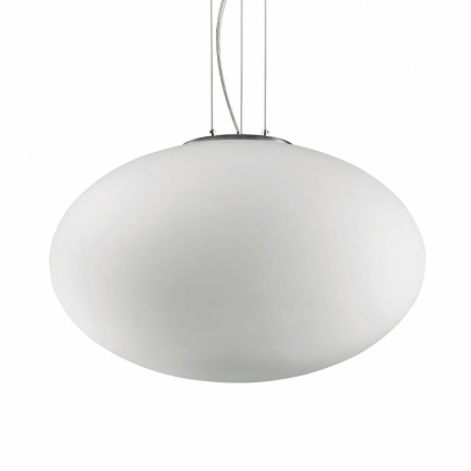 Подвесной светильник Ideal Lux Candy SP1 D50 в современном стиле, цвет белый