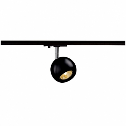 Трековый светильник SLV 1Phase-Track Light Eye 1 GU10 144010 в современном стиле, цвет черный