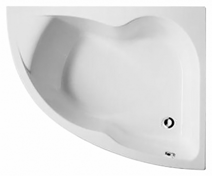 Акриловая ванна Jacob Delafon Micromega Duo 150x100 R пристенная, асимметричная