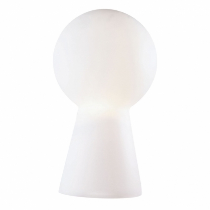 Настольная лампа Ideal Lux Birillo TL1 Medium Bianco в стиле Хай-тек, цвет белый