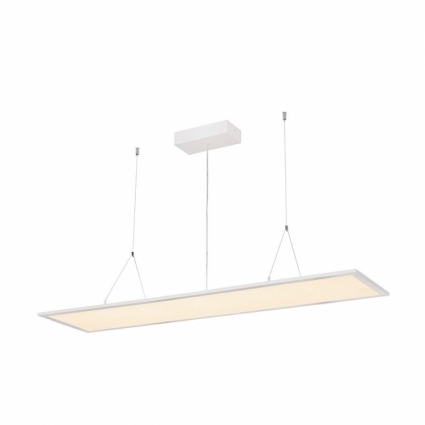 Подвесной светодиодный светильник SLV I-Pendant Pro Led Panel Premium 158852 в современном стиле, цвет белый