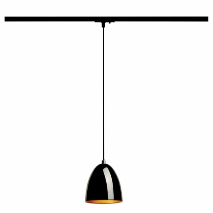 Трековый светильник SLV 1Phase-Track Para Cone 14 143990 в стиле Хай-тек, цвет черный