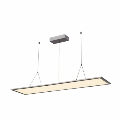 Подвесной светодиодный светильник SLV I-Pendant Pro Led Panel Premium 158863 в современном стиле, цвет белый