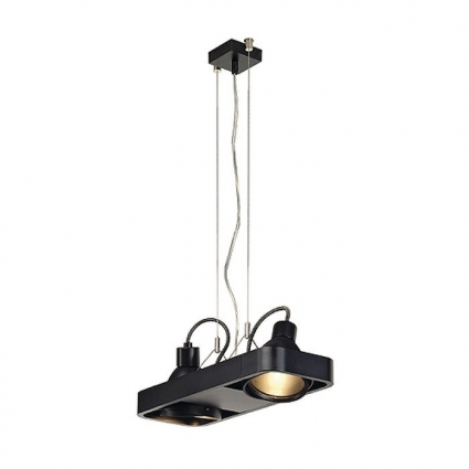 Подвесной светильник SLV Aixlight R Duo 159050 в стиле лофт, цвет черный