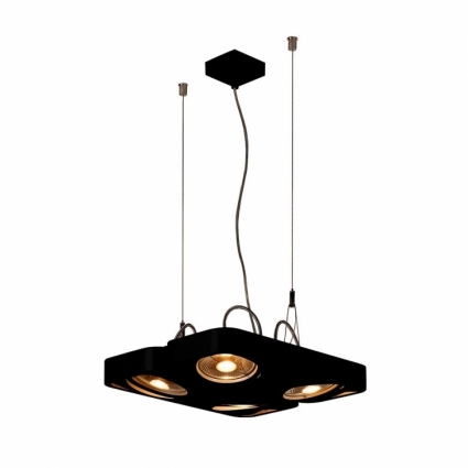 Подвесной светильник SLV Aixlight R2 Square QPAR111 159230 в стиле Хай-тек, цвет черный
