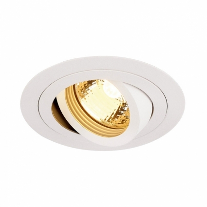 Встраиваемый светильник SLV New Tria Round SPR 113510 в современном стиле, цвет белый