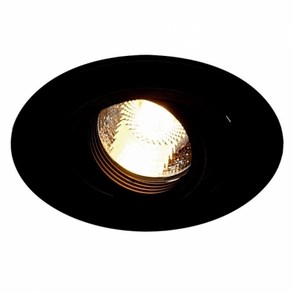 Встраиваемый светильник SLV New Tria XL Round GU10 113440 в современном стиле, цвет черный