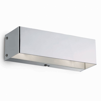 Настенный светильник Ideal Lux Flash AP2 Cromo в стиле Хай-тек, цвет хром