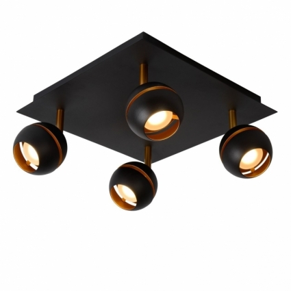 Светодиодный спот Lucide Binari Led 77975/20/30 в стиле модерн, цвет черный
