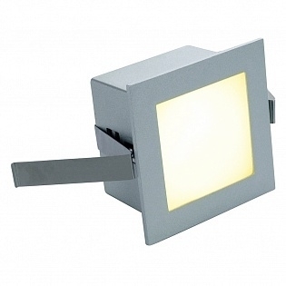Встраиваемый светодиодный светильник SLV Frame Basic Led 111262 в современном стиле, цвет серебро
