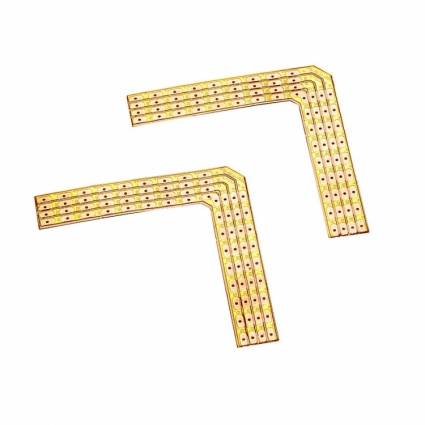 Коннектор угловой SLV Flexstrip Led RGB 552653 в современном стиле, цвет желтый