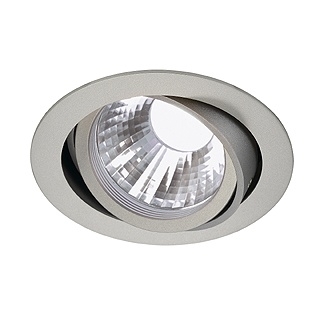 SLV Светильник встраиваемый NEW TRIA LED DISK 4000K 35° серебристый 113564 мощность 15.2 Вт