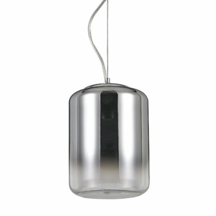 Подвесной светильник Ideal Lux Ken SP1 Small Cromo в стиле Хай-тек, цвет хром