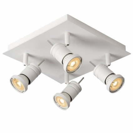 Спот Lucide Twinny Led 17990/19/31 в стиле Хай-тек, цвет белый, мощность 18 Вт