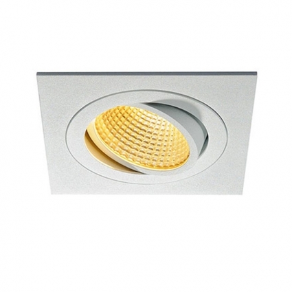 Встраиваемый светодиодный светильник SLV New Tria XL Square Set 114251 в современном стиле, цвет белый