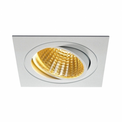 Встраиваемый светодиодный светильник SLV New Tria XXL Square Set 114291 в современном стиле, цвет белый